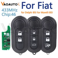 กุญแจรีโมทรถยนต์สำหรับ Fiat 500 MPV Punto Bravo Ducato Doblo Qubo Grande สำหรับ Citroen Jumper สำหรับ Peugeot Boxer สำหรับ Delphi สำหรับ Marelli