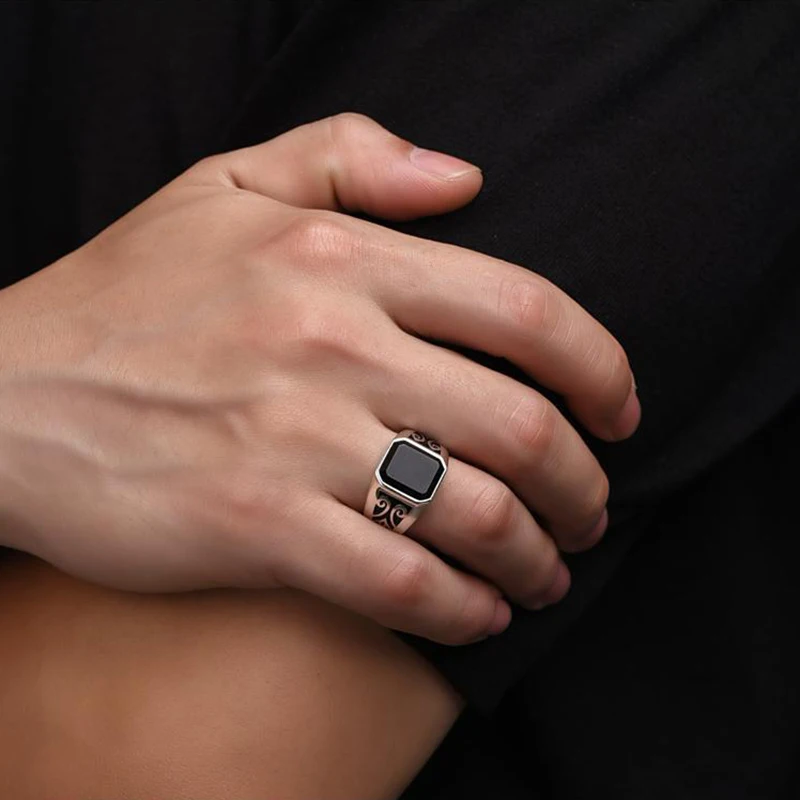 La Gothique cubique anneau pour homme moddom