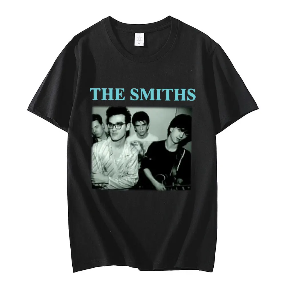 Rock Band The Smiths T-Shirt Meat Is Kill Album Graphic T Shirt Uomo Harajuku Abbigliamento Magliette Manica Corta Oversize Unisex
