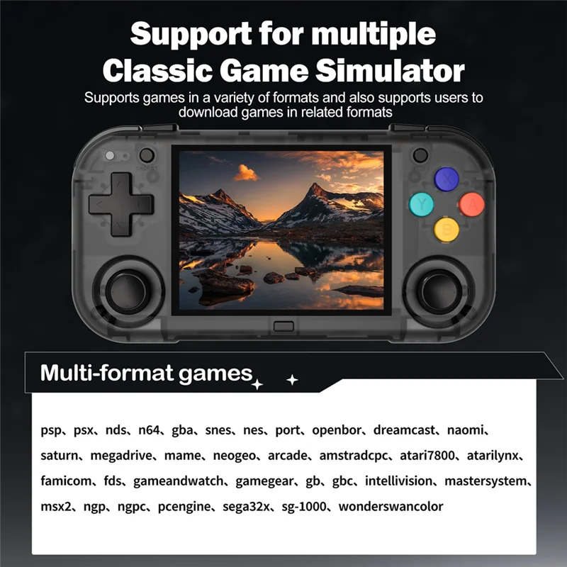 XU Mini M Game Console 128GB 11700 Games 2.8 Inch IPS Linux Handheld Game Players Retro Video For Kids A