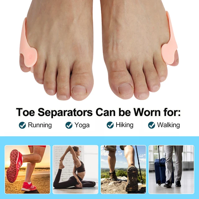 발가락 통증 완화 및 발 건강 증진을 위한 젤 핑키 Bunion 교정기