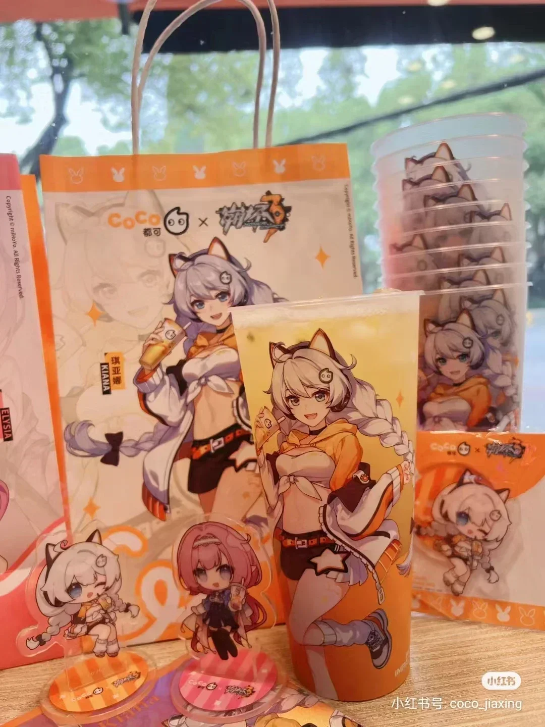 In Stock CoCo X Honkai Impact 3 Elysia Kiana Kaslana Official