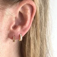 925 Sterling Silver Needle Sweet Cute Pink Zircon Hoop Earrings for Women Exquisite Heart Pendant Earrings Luxury Jewelry Gift 2