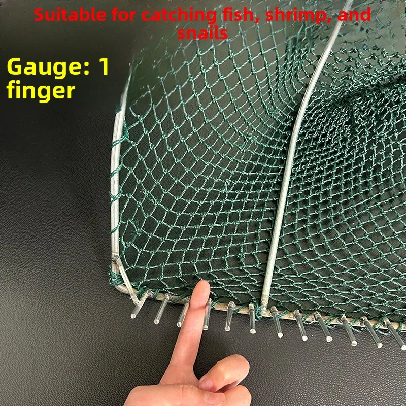 Durable Traditional Fiing Net Basket for Collecting Snails Mussels Sea Exploration Profional Fi ching Net ket