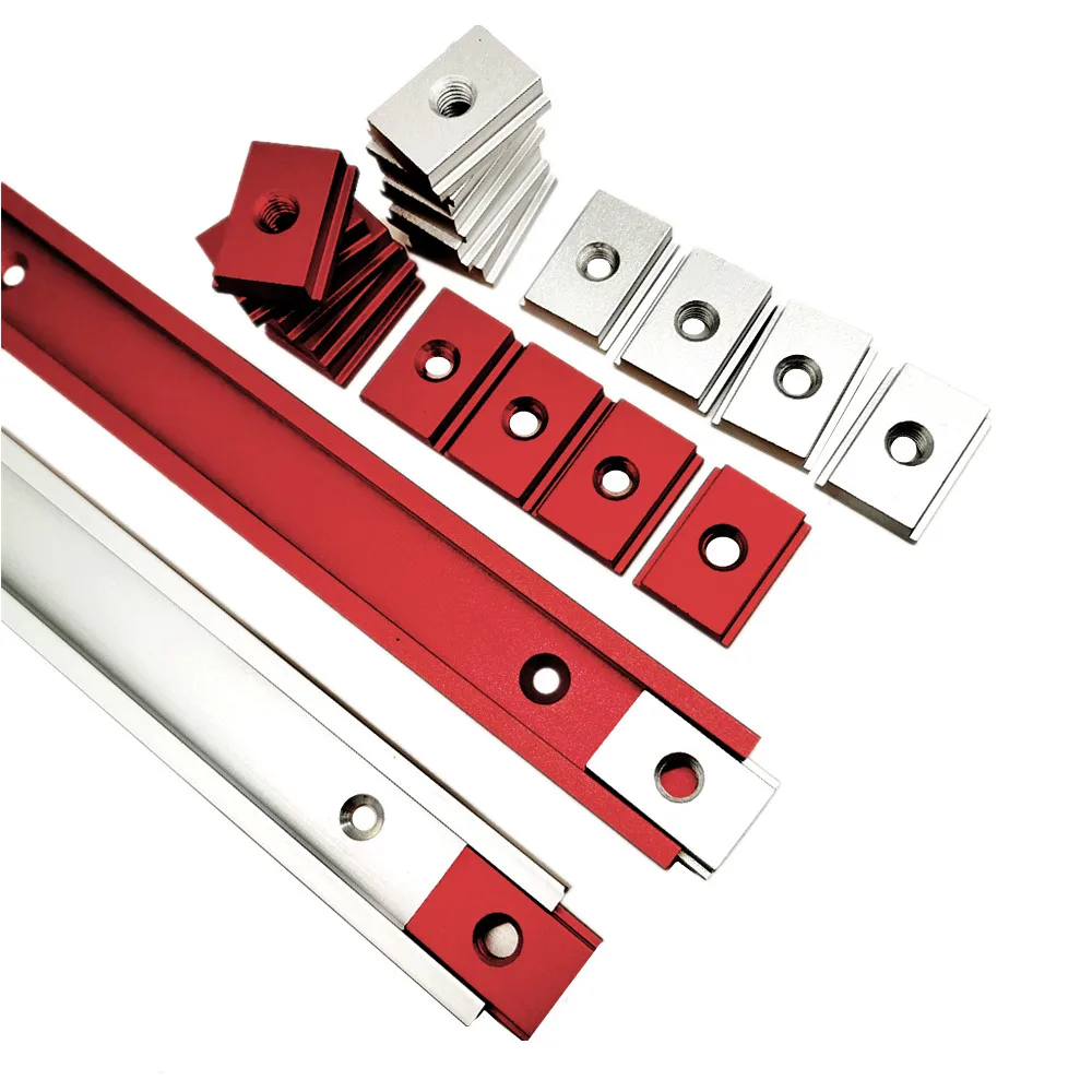 T-슬롯 마이터 트랙 슬라이더 슬라이딩 너트용 T-슬라이더, 알루미늄 합금 T 슬롯 너트, 목공 도구 지그 나사 슬롯 패스너, 10 개