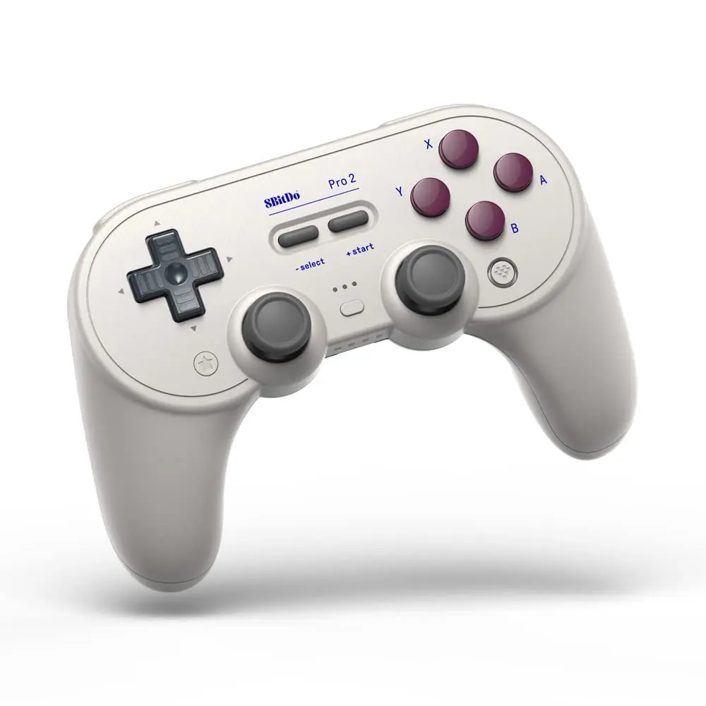 

8BitDo Pro 2 Bluetooth Gamepad Controller with Joystick for Nintendo Switch, PC, macOS, Android, Steam & Raspberry Pi