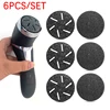 6 PCS/Set Replacement Sandpaper Disk Foot Pedicure Discs Sanding Paper Accessory For Electric Foot File Callus Remover Machine 1
