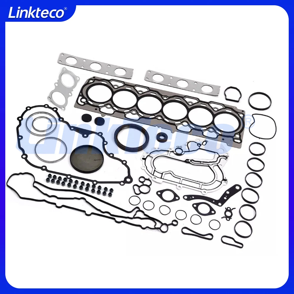 Engine part Full gasket set head gasket Fit 3.0 T L6 GAS B6304T2 B6304T4 For 08-18 3.0T VOLVO S60 S80 V60 V70 XC60 XC70 30777309