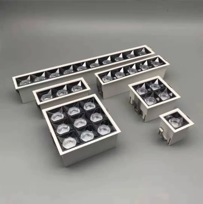 Dimmable recesso Faixa LED luzes de teto, CREE Downlights, 6W, 9W, 12W