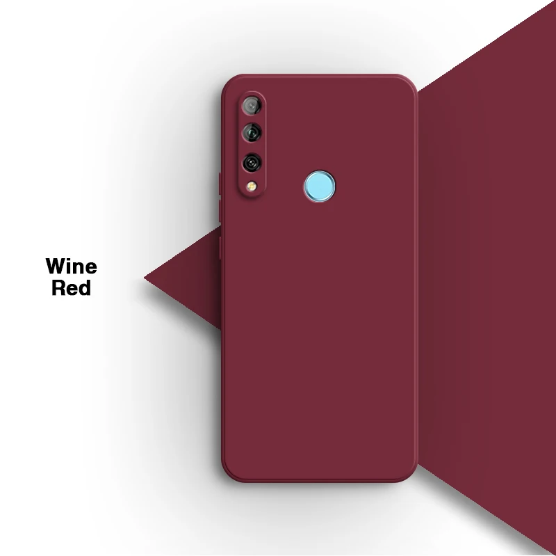 Matte Soft Candy Color Silicone Phone Case with Lens Protection