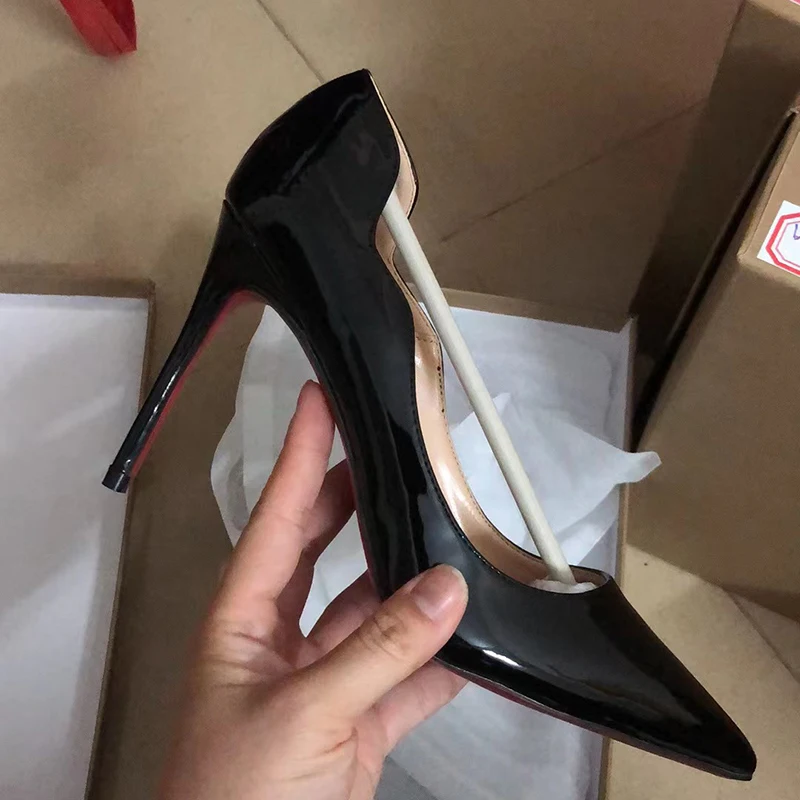 Women's 'Pumps Summer Pointed Black Commuter Office Lady High Heels Casual Solid Fashion Dress Sexy Wedding Salto Alto Feminino