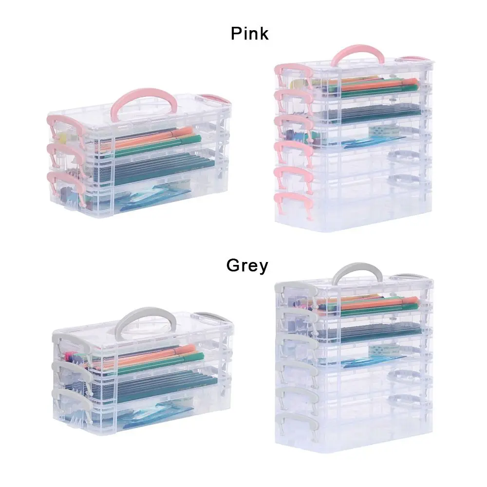 Multi-Layer Paintbrush Storage Box 6