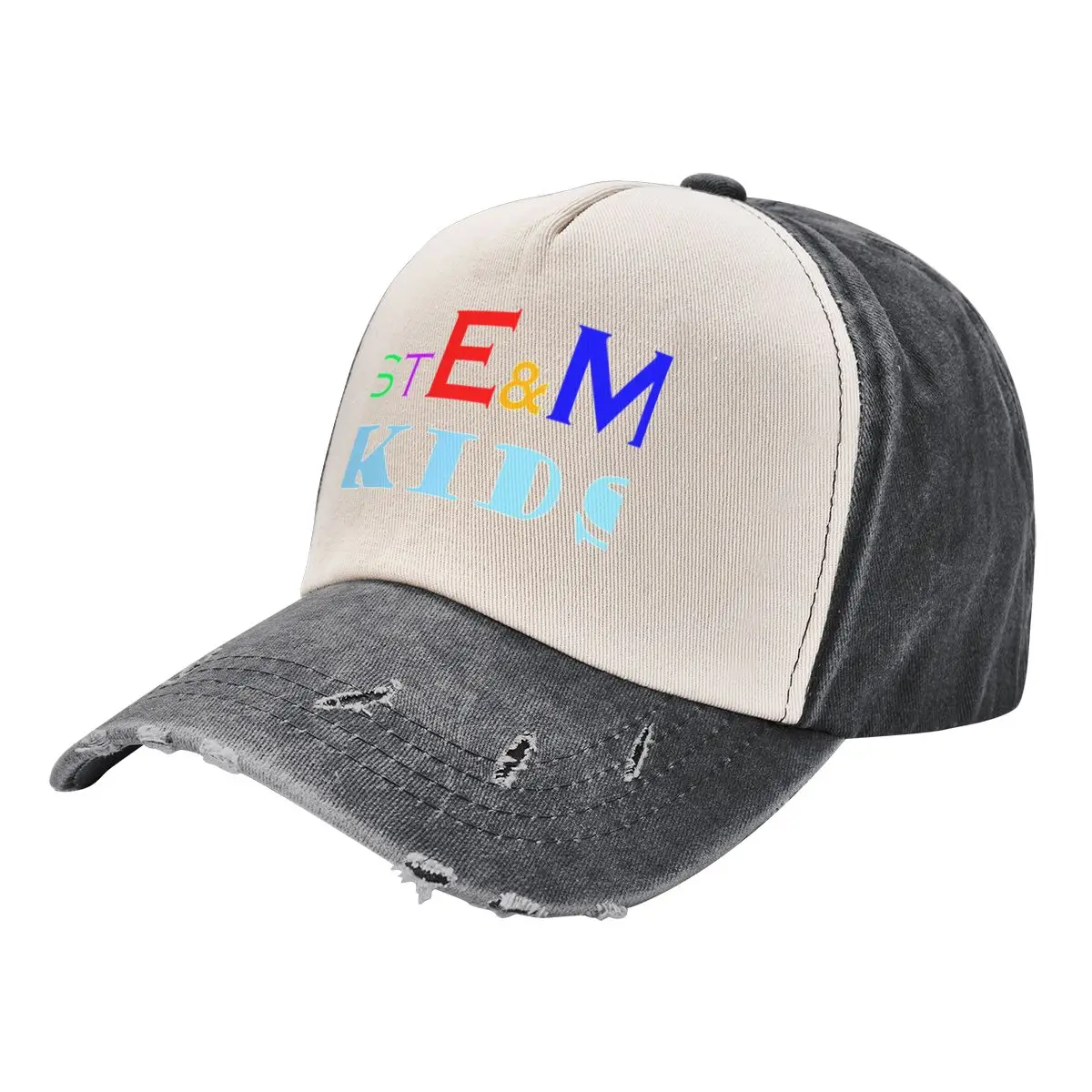 

STE&M Kids Logo Baseball Cap western Hat Rave cute Golf Hat Female Men's