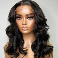 Tuneful-Perruque Bob Lace Front Body Wave Péruvienne Naturelle, Cheveux Humains, Documents Naturels 3