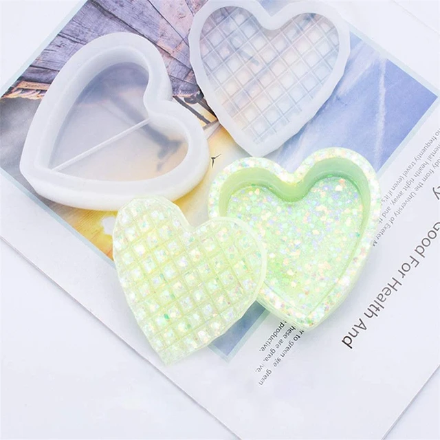 Heart Mold Heart Resin Silicone Mold DIY Epoxy Resin Casting Molds