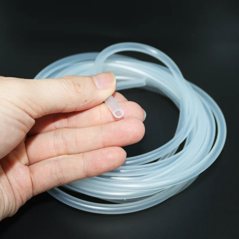 Transparent High-Temperature Silicone Tubing