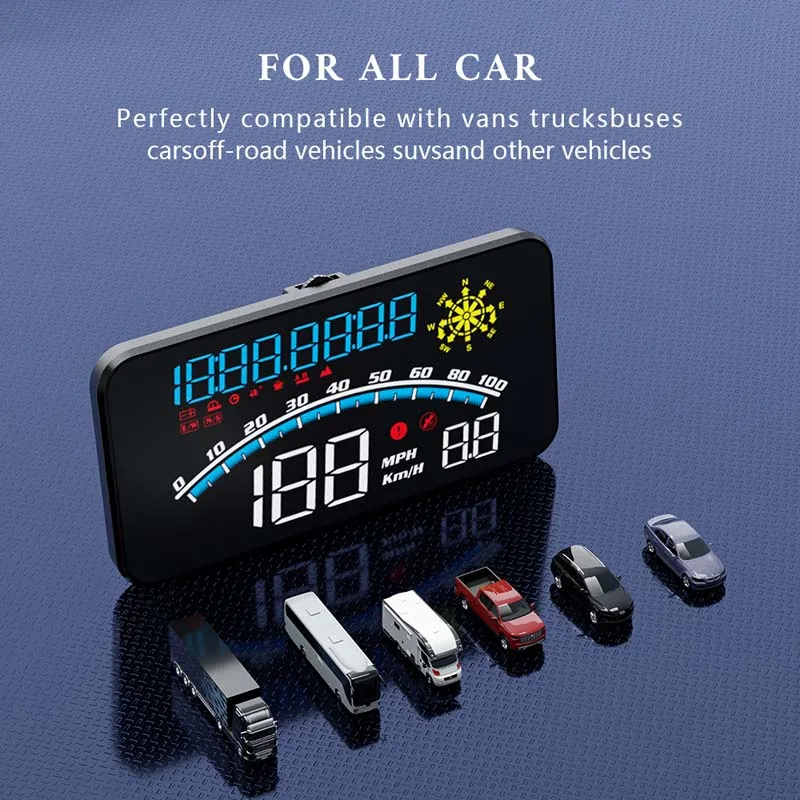 ڵ  Gps Hud   ÷,  ˶, ϸ , , Km/h Mph   