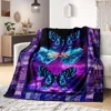Microfiber Butterfly Blanket Super Soft Throw Blankets For Bed Bedspread Sofa Decorative Camping Picnic Winter Warm Blanket 1