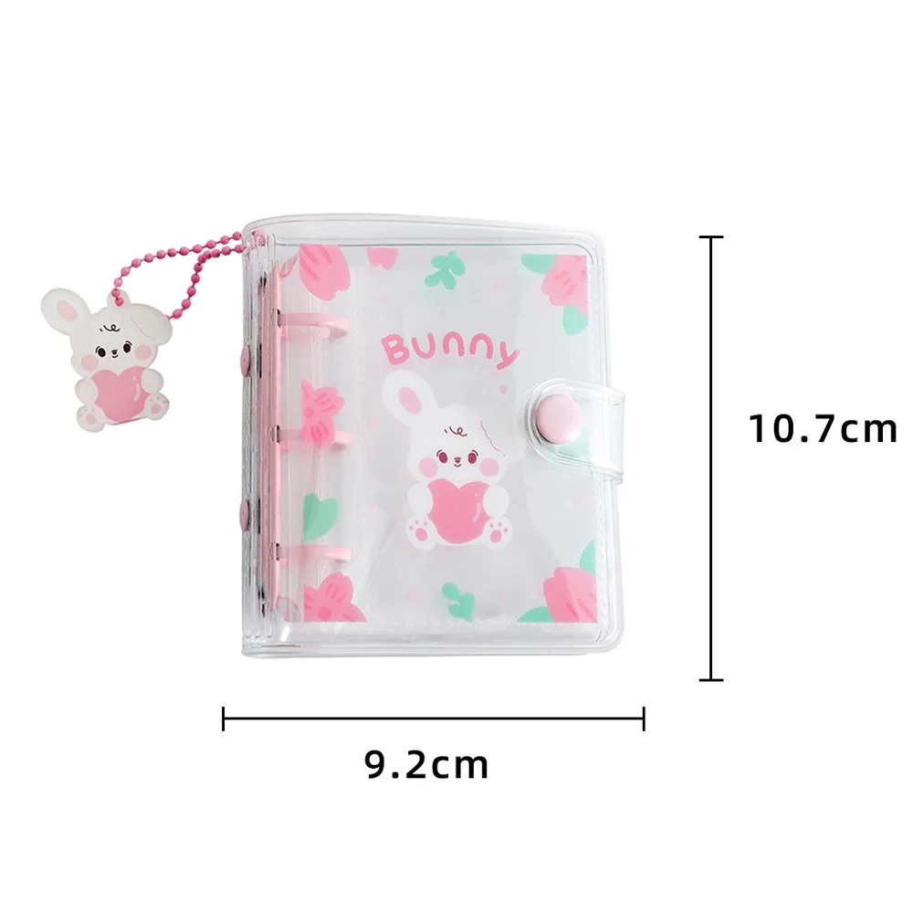 Sharkbang Full Set 3 Holes Binder Photo Album/ Agenda Notebook Dairy Kawaii Bear Rabbit Notepad 10pcs Sleeves School Stationery 2