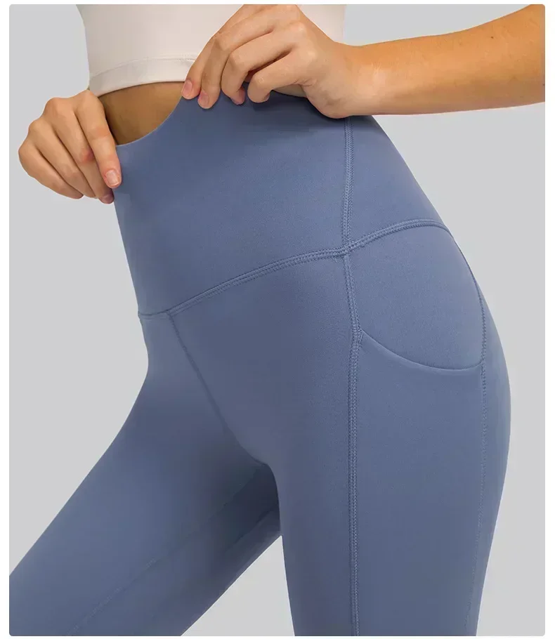 Lemon Women's Pants Leggings Soft Yoga Workout Pants Tights Gym Fitness Sport Sweatpants Breathable Quick Dry Seamless Leggings