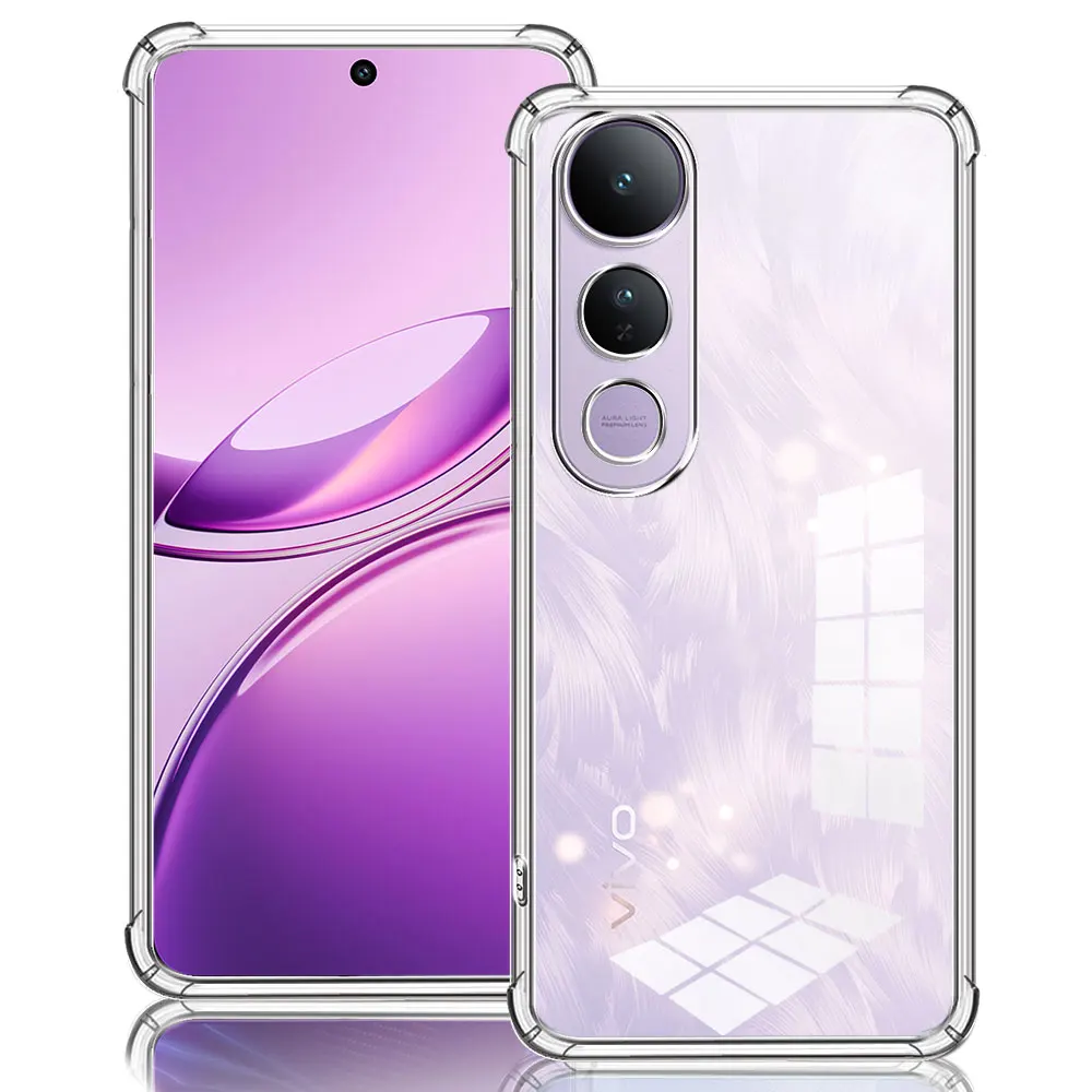 Enhanced Shockproof Clear Phone Case - Soft Silicone Protective Cover