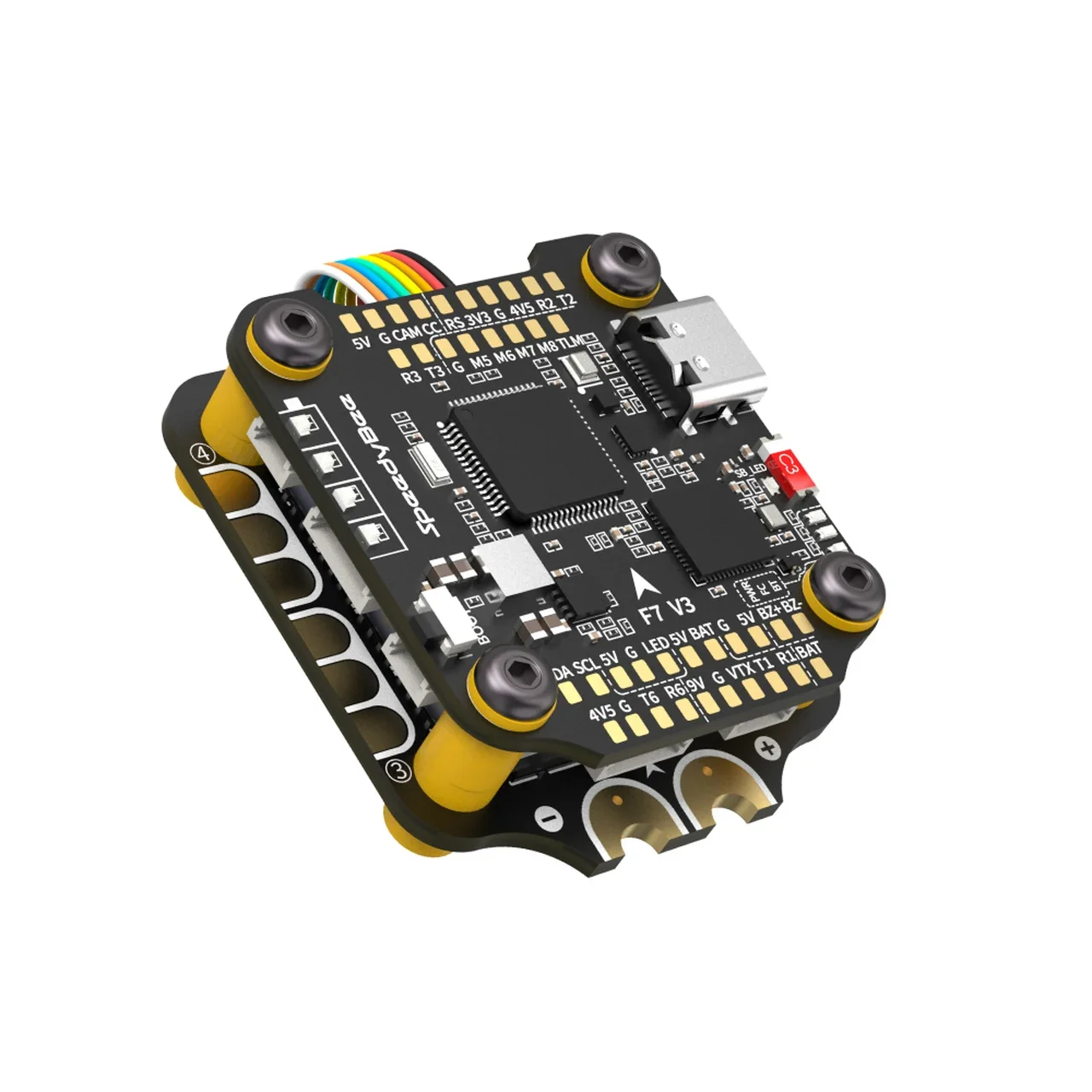 

Контроллер полета SpeedyBee F7 V3 BL32 50A 30X30 Stack BMI270 F722 BLHELI32 50A 4 в 1 ESC 3-6S для FPV беспилотных летательных аппаратов, запчасти «сделай сам»