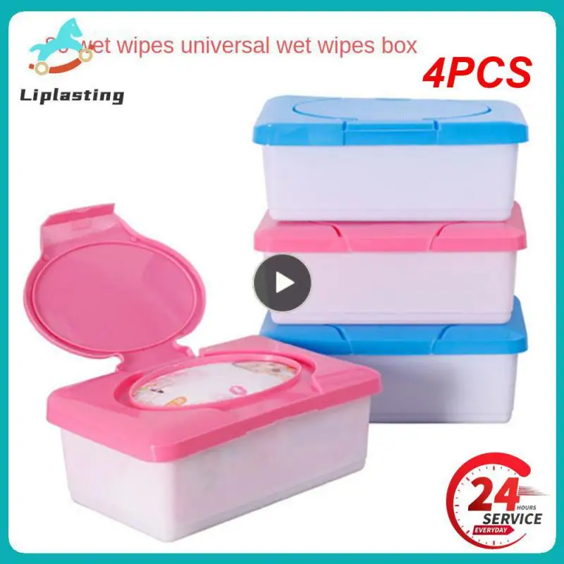 

4 шт., пластиковые салфетки для хранения салфеток