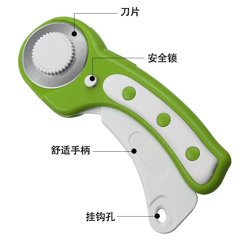 50pcs 45mm Cutting Roller Knife Patchwork Roller Knife Rotary Circular Leather Cutting Cloth Cloth