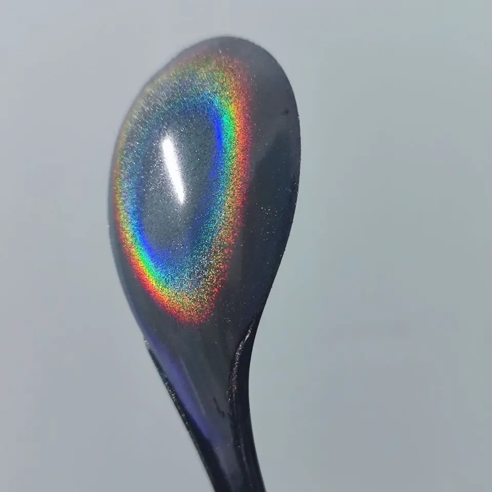 Bulk Holographic spray paint powder coating colors holo pigments  holographic car paint pigment