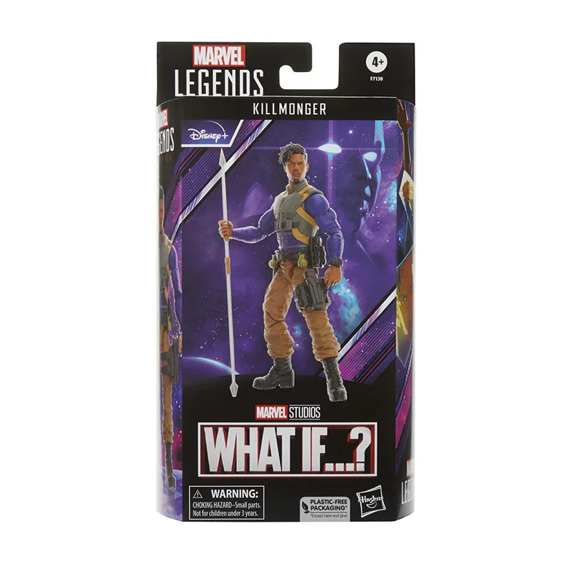 

[In Stock] Hasbro Marvel Legends Series What If… Killmonger Action Figure Collectible Model Toy 6 Inch