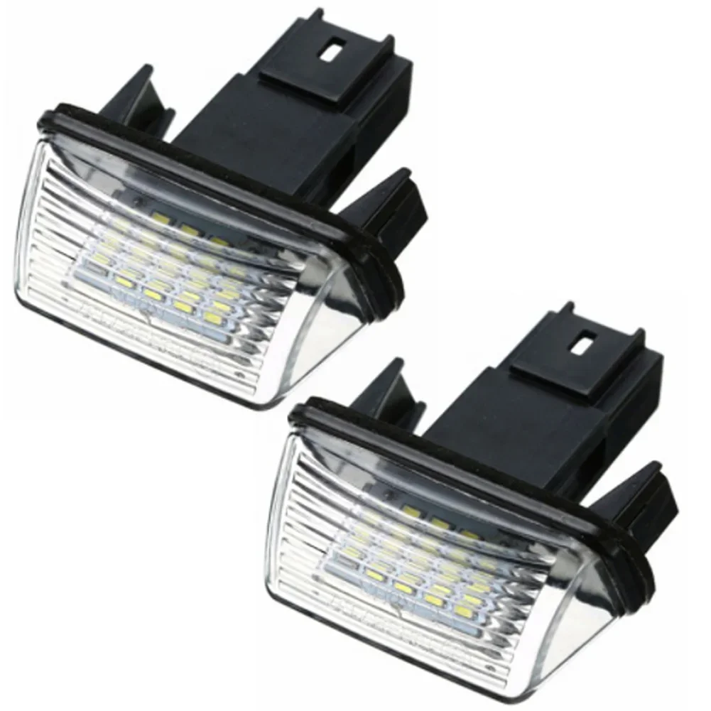 LED License Plate Light – Fits Peugeot 206 / 306 / 406 / 5008 / Partner (White 6000K)