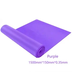Elastic Fitness Resistance Band for Home Gym & Yoga Exercises (Purple)