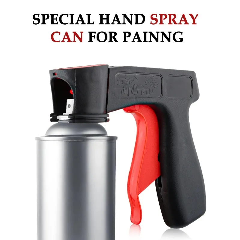 Reusable Spray Can Trigger -Converts Aerosol Cans into Paint Spray Gun for Automotive Repair&DIY Projects, Ergonomic Grip Design