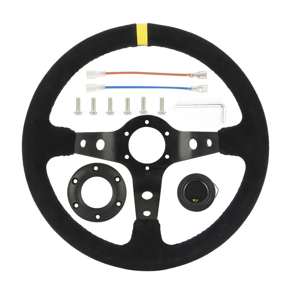350mm 14inch Car Steering Wheel Drift Racing Game Steering Wheel
