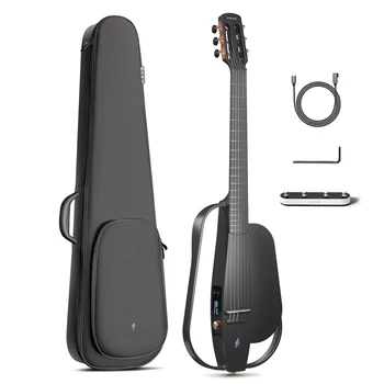 Enya Acoustic-Electric Carbon Fiber Classical Nylon String Travel Guitar NEXG 2N Smart Acustica Electric Guitarra with 50W Wirel