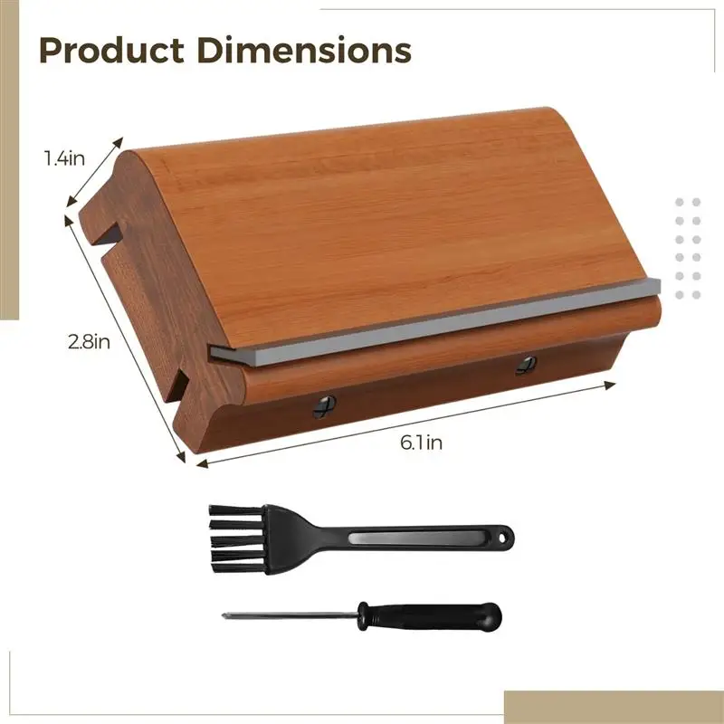 3/23/35 Degree Fret End Beveling File Kit 3 In 1 Fret File Guitar Bass End Guitar Crowning Bevel Tools