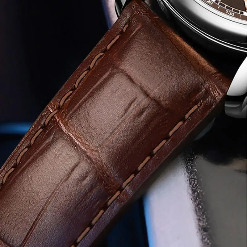 Classic Watch Casual Man Wristwatch Leather Strap Watch Mens Casual Wristwatch Business Watch for Men Fashion Accessories Watch
