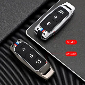 Custodia/cover per chiave telecomando per Hyundai Tucson Santa Fe Rena Sonata Elantra Creta Ix35 Ix45 I10 I30 I40 portachiavi - 3 4 pulsanti Car Smart Key Case Cover per Hyundai Tucson Santa Fe Rena Sonata