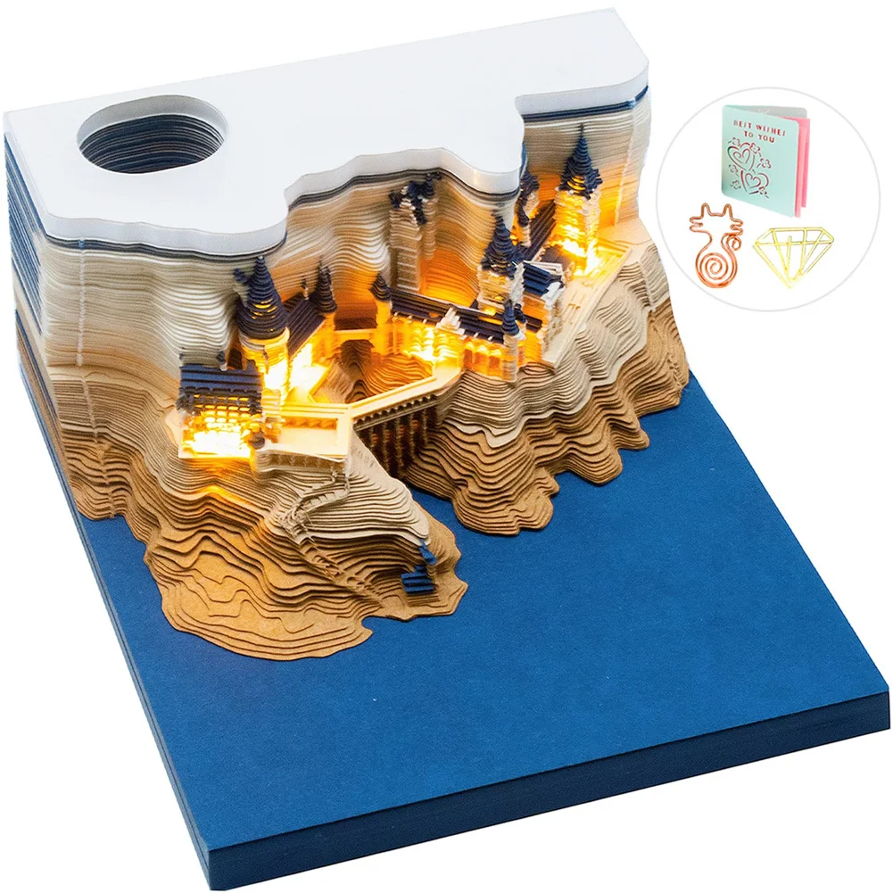 3d-memo-pad-castello-magico-con-luce-fai-da-te-arte-blocco-note-scultura-di-carta-harry-decorazione-building-block-adesivi-blocco-note-cubi-regalo