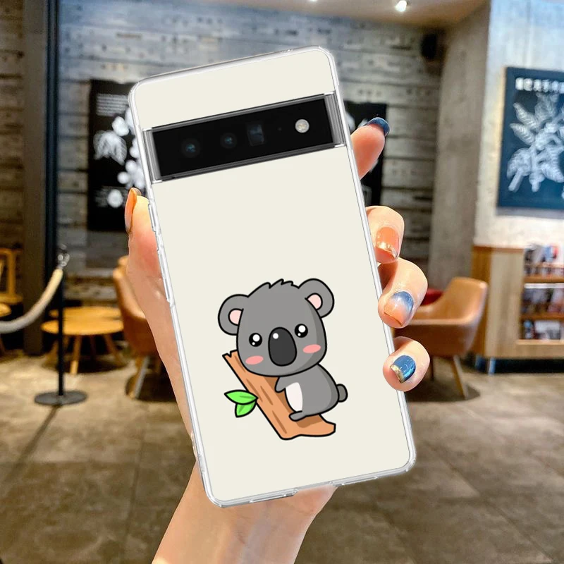 Koala Design Clear Soft TPU Phone Case