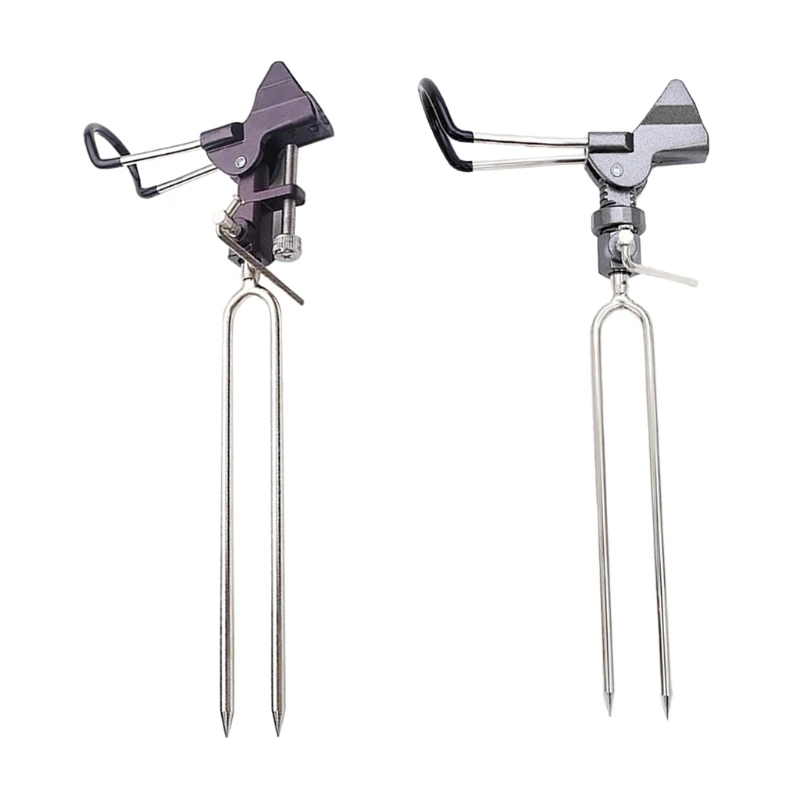 

Adjustable Fishing Rod Holder Foldable Bracket Fish Rod Ground Support Stand