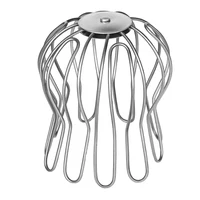 ตะแกรงกันใบไม้สำหรับรางระบายน้ำในสวน 2 ชิ้น ขนาด 75-85 มม. และ 90-100 มม. ทำจากโลหะ 6