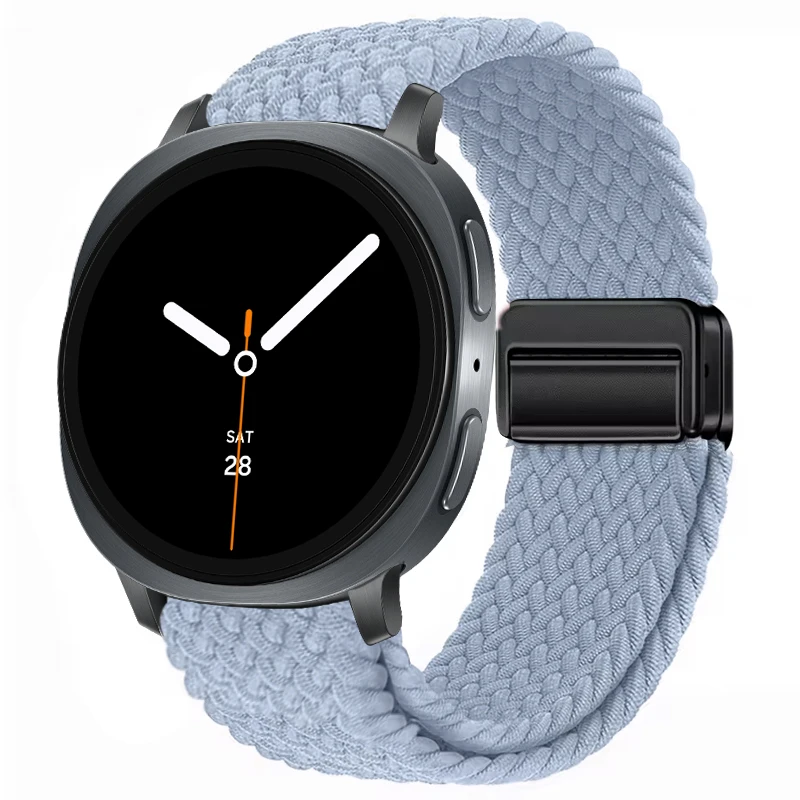 Braided Nylon Solo Loop Bracelet - Magnetic Sports Strap