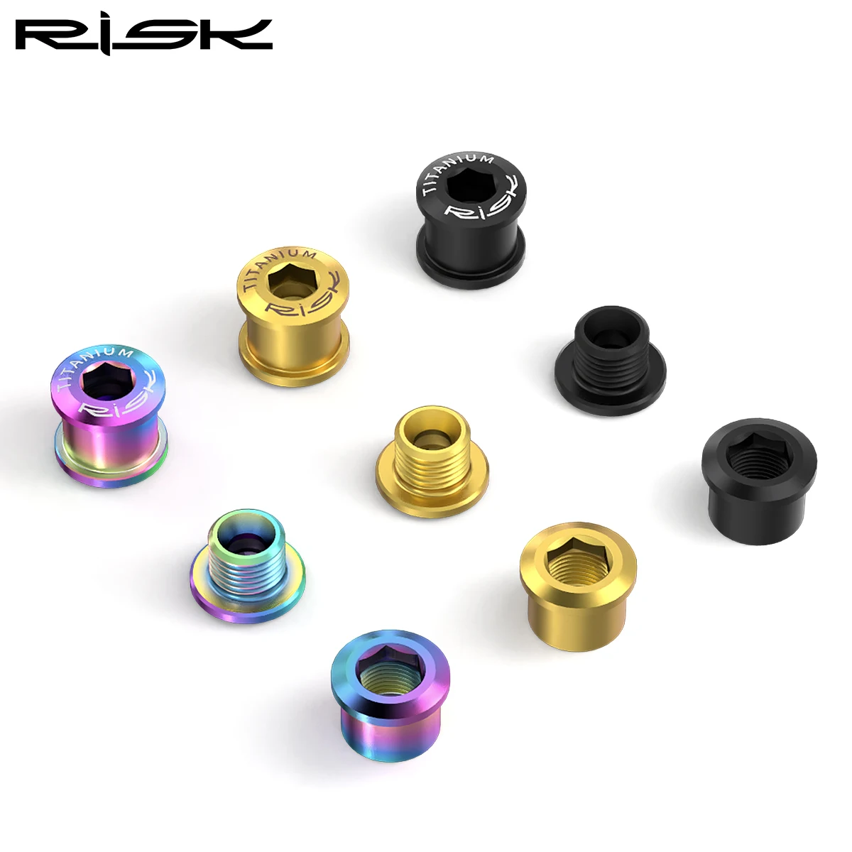 Titanium Bike Chainring Bolts 5