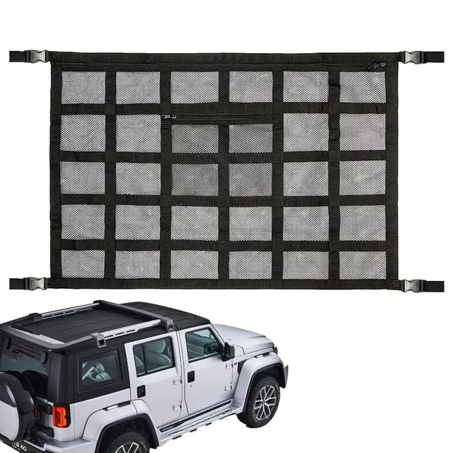 자동차 내부 정리를 도와주는 캠핑용 보관 가방