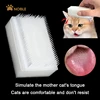 1/5/10PCS Cat Dog Massage Brush Pet Special Brush Multifunctional Dust Removal Sponge Cleaning Brush Simulated Cat Tongue Comb