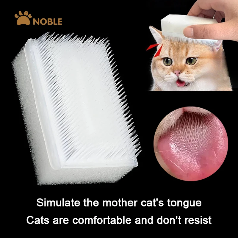 Pet Grooming Sponge Brush For Cats And Dogs Multifunctional Tool_voghion.com