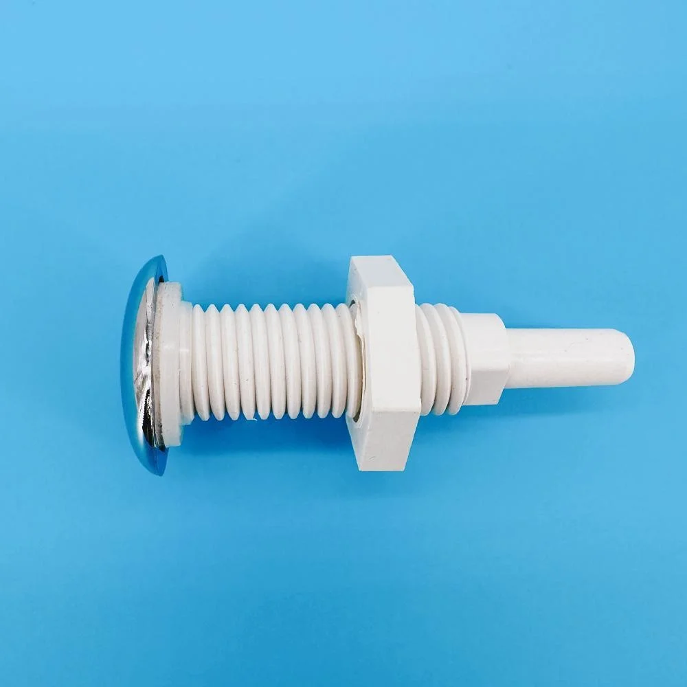 8mm Nozzle 30mm Cover Straight Bubble Nozzle &Phi;8 Chromed Cap PVC Base Hot Tub Air Jet Massage Bathtub Jet Bathroom Hardware Set Bathroom Hardware Accessories