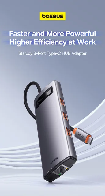 Baseus USB-C ドッキングステーション 11-in-1 Baseus USB-Cハブ