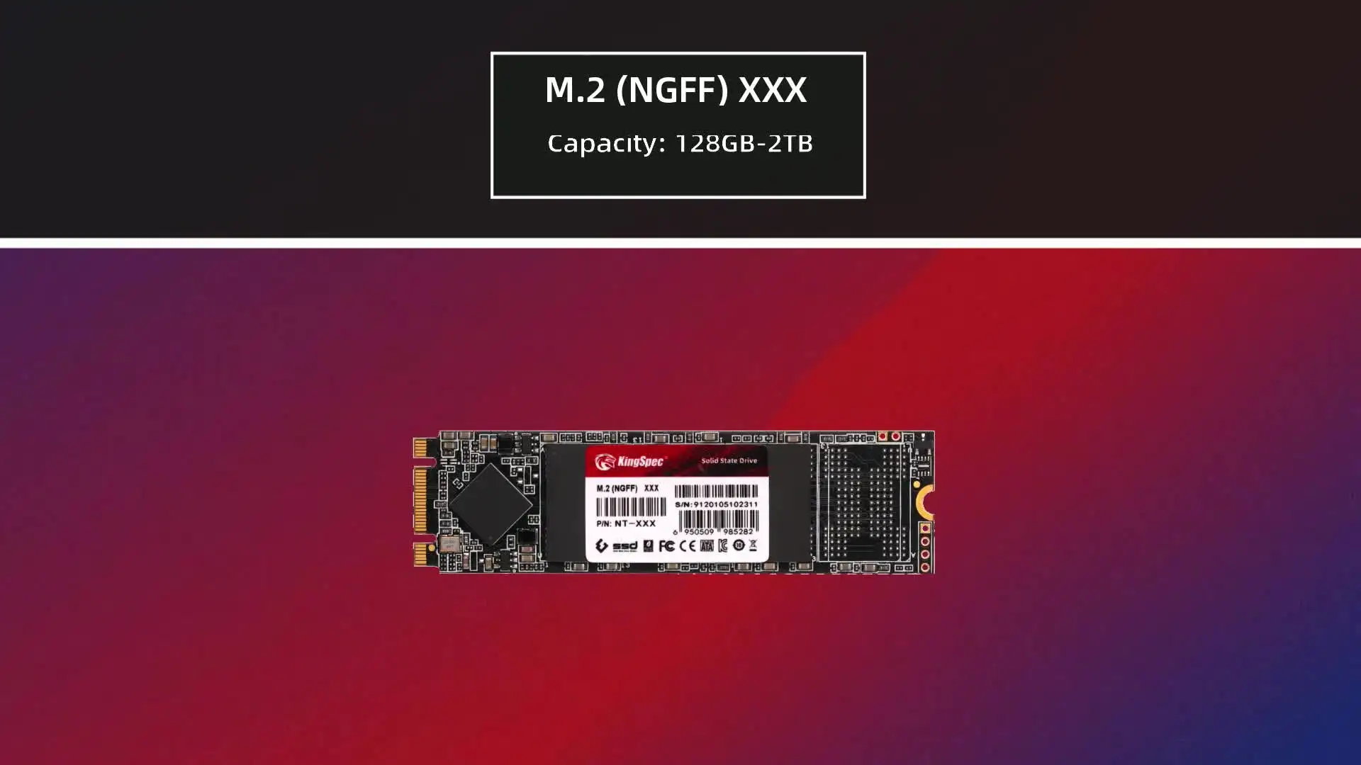 KingSpec M2 NGFF SSD 1TB 512gb 128gb 256 SSD M.2 SATA 2280 2242